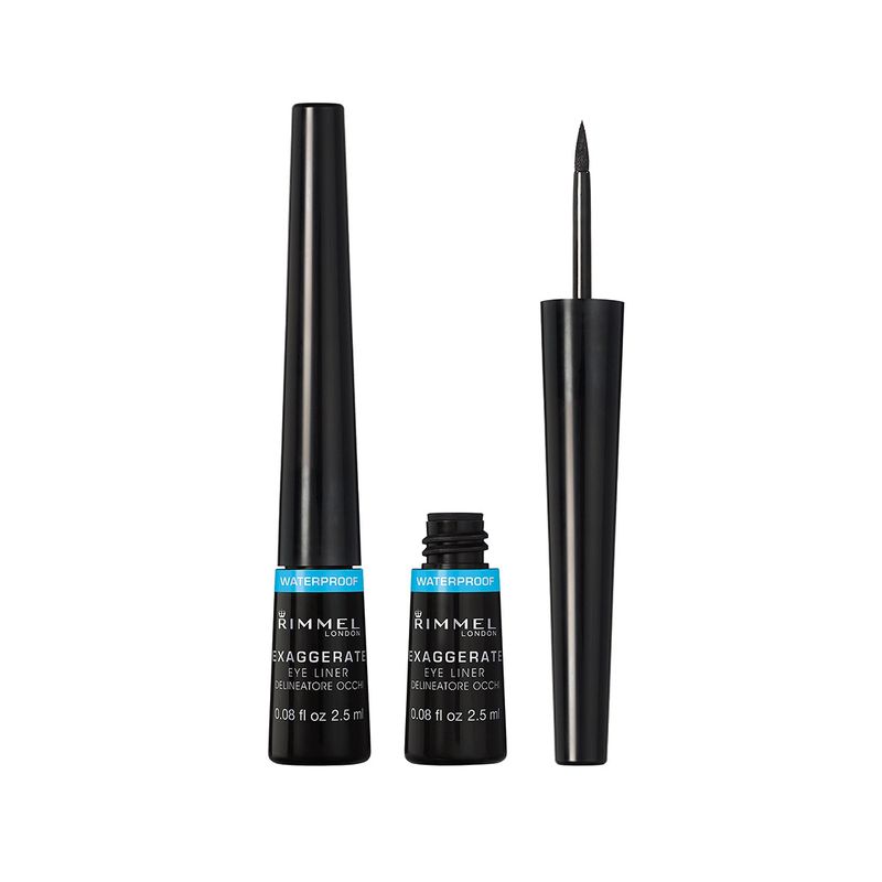 Exaggerate Waterproof Liquid Liner Glossy Black-1