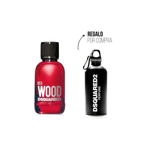 Red Wood Pour Femme EDT + Water Bottle