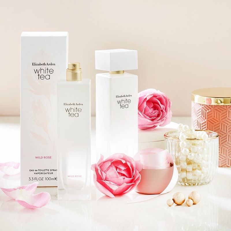 White Tea Wild Rose EDT Elizabeth Arden Rouge Perfumerías Le Parfum