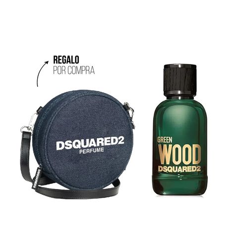 Green Wood Pour Homme EDT 100 ml + Jeans Round Bag
