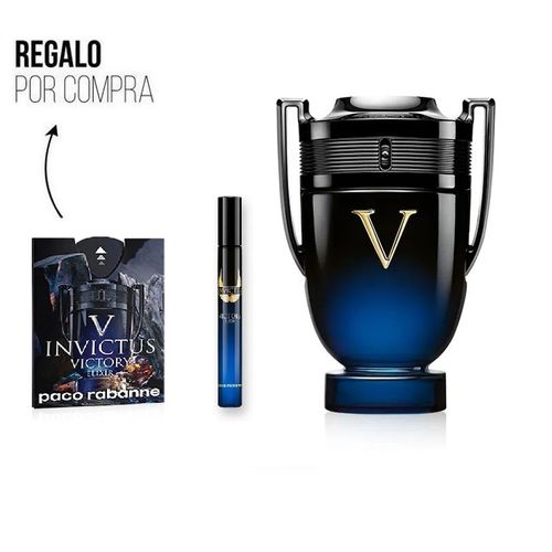 Invictus Victory Elixir Parfum 100 ml + mini talla y muestra