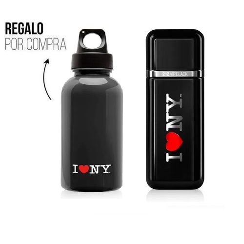212 Vip Black EDP 100 ml Edicion limitada + botella.
