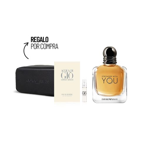 Emporio Stronger With You He EDT 100 ml + Muestra + Neceser