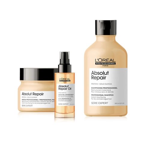 Serie Expert Absolut Repair Shampoo 300 ml + Máscara + Aceite