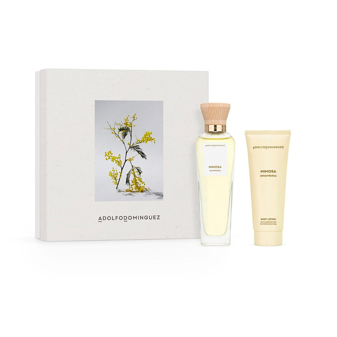 Set Agua Fresca Mimosa Coriandro EDT de Adolfo Dominguez
