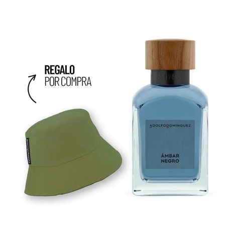 Ambar Negro EDP 120 ml + Sombrero Bucket