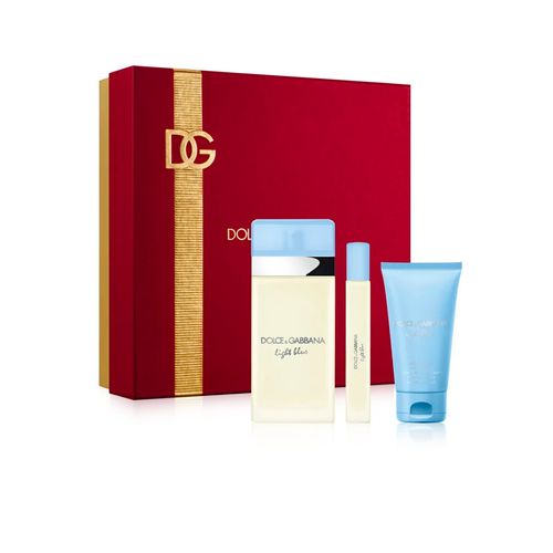 Light Blue EDT 100 ml + Body Cream + Travel Size Set