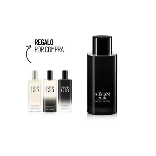 Code EDT 125 ml + Mini Tallas Set