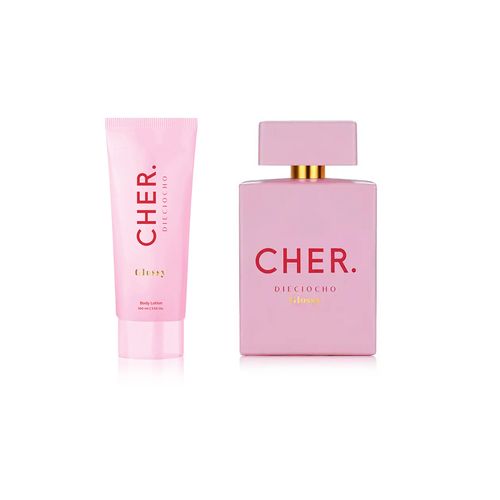 Dieciocho Glossy EDP 100 ml + Dieciocho Glossy Body Lotion