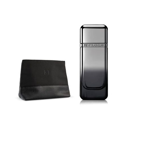 212 VIP Black Elixir EDP 100 ml + Bab Boy Pouch