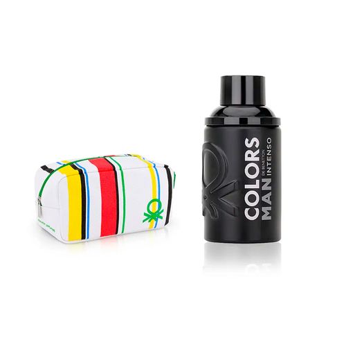 Colors Black Man Intenso EDP 100 ml + Toiletry Bag