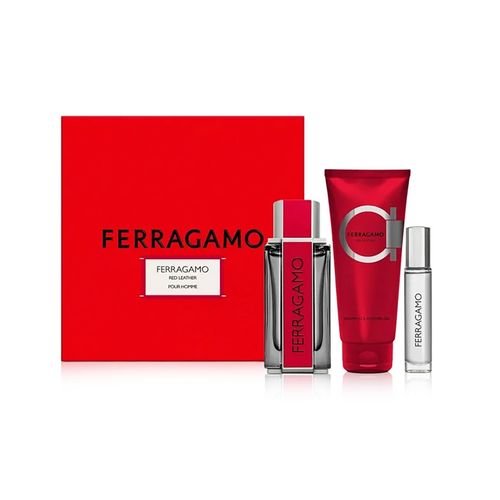 Red Leather EDP Set