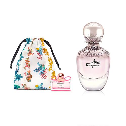 Amo Ferragamo EDP 100 ml + Mini Talla + Pochon