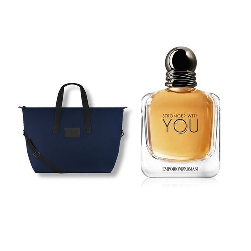 Stronger With You He EDT + Blue Travel Bag