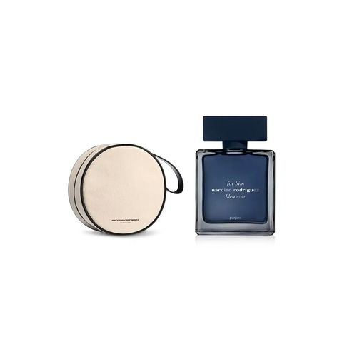 For Him Bleu Noir Parfum 100 ml + Round Pouch