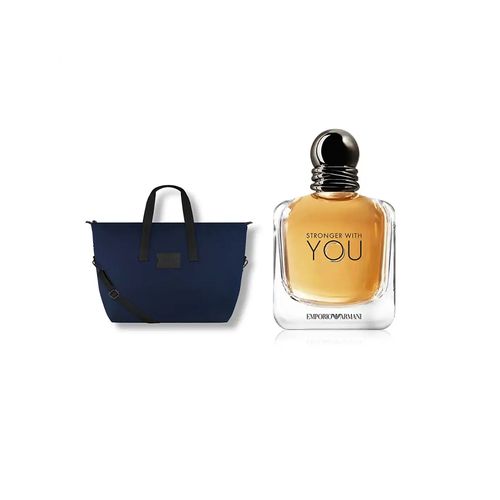 Stronger With You He EDT + Blue Travel Bag