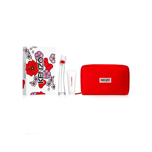 Flower By Kenzo EDP 50 ml + Body Lotion + Pouch Set