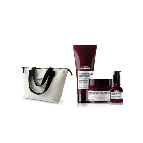 Vitamino Color Mascara + Acondicionador + Serum + Bolso