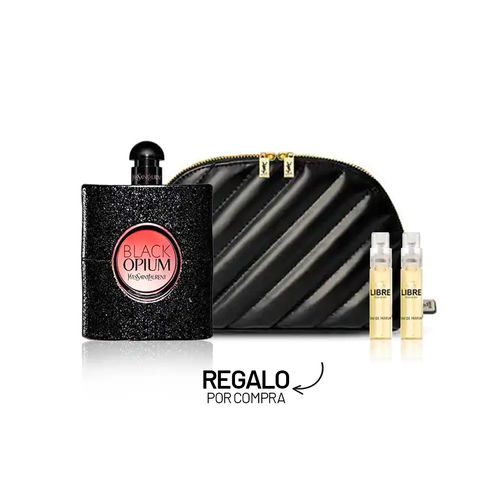 Black Opium EDP 150ml + Pouch + 2 Libre EDP 1.2 ml