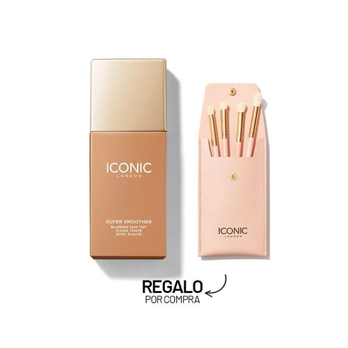 Super Smoother Blurring Skin Tint + Set de Brochas