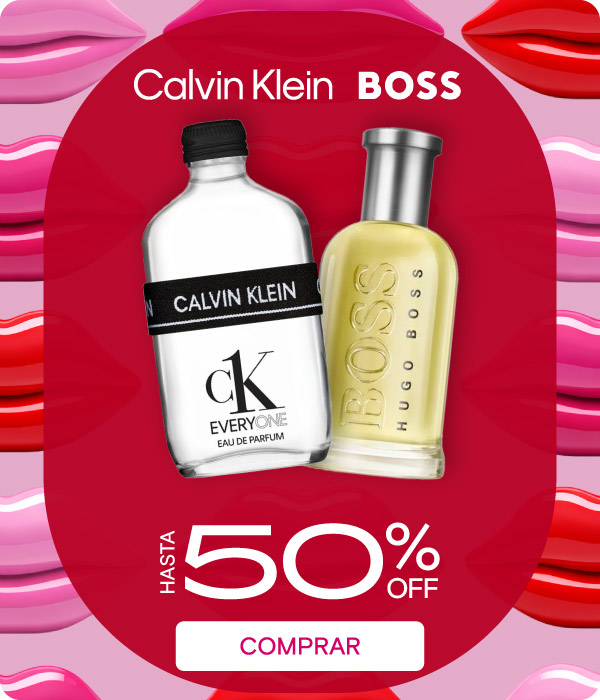 BOSS + CALVIN KLEIN HASTA 50%OFF