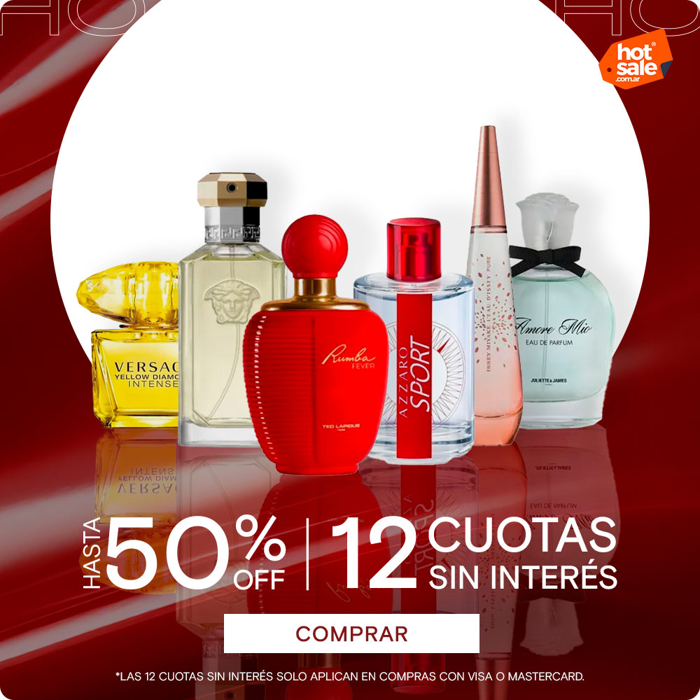 Perfumerías Rouge | Hot Sale | hasta 50%off + 12 cuotas sin interés