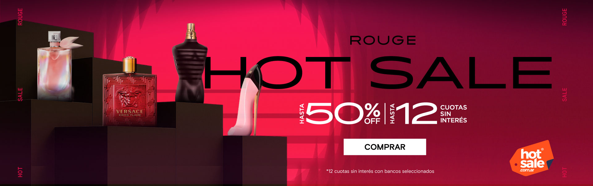 Perfumerías Rouge | Hot Sale  | HASTA 50%OFF | HASTA 12 cuotas sin interes