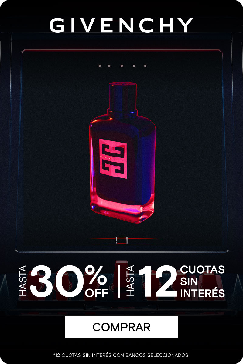 Perfumerías Rouge | GIVENCHY LANZAMIENTO   HASTA 30%  | HASTA 12 CUOTAS SIN INTERÉS. Legal: 12 cuotas sin interés con bancos seleccionados