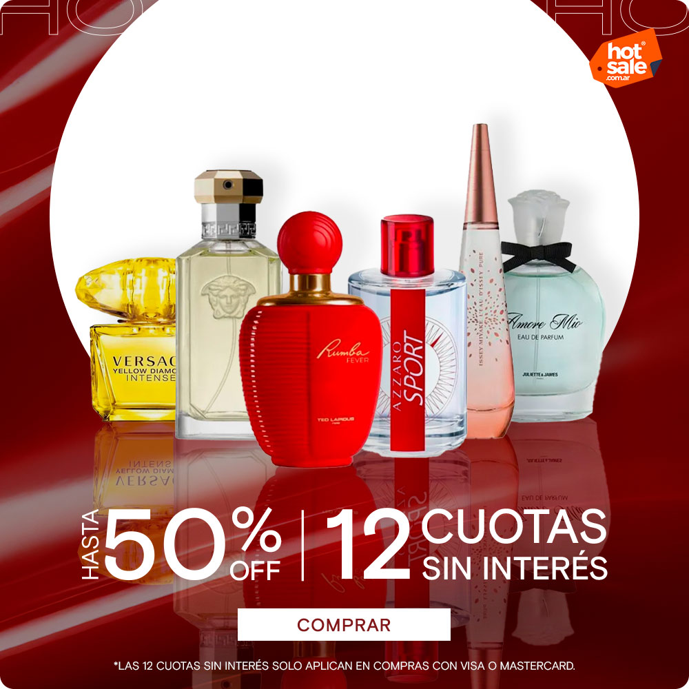 Perfumerías Rouge | Hot Sale | Hasta 50%off + 12 cuotas sin interés