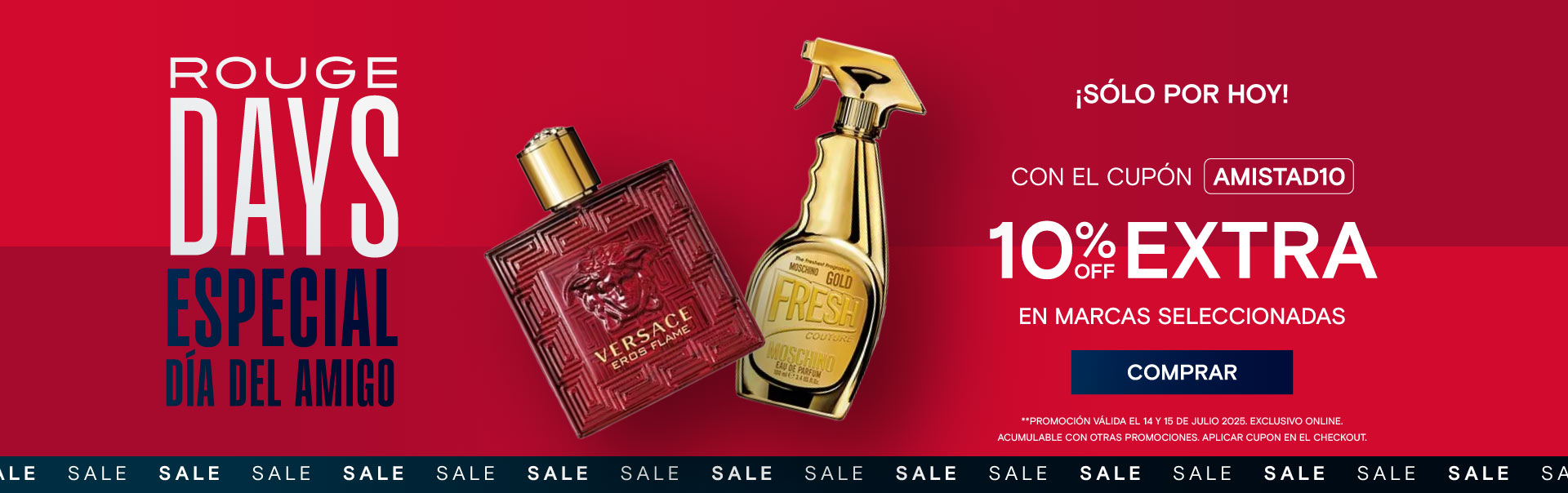 10%OFF EXTRA CON EL CUPON "AMISTAD10"