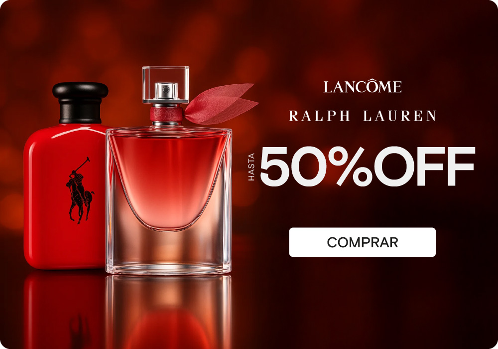 Perfumerías Rouge | Lancome + Ralph HASTA 50% OFF