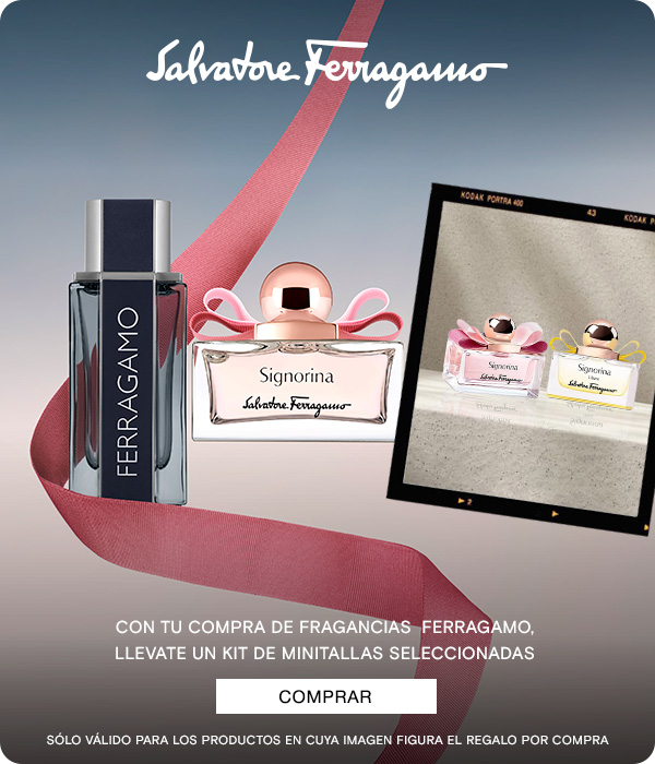 Perfumerías Rouge | Ferragamo  | minitallas de regalo 