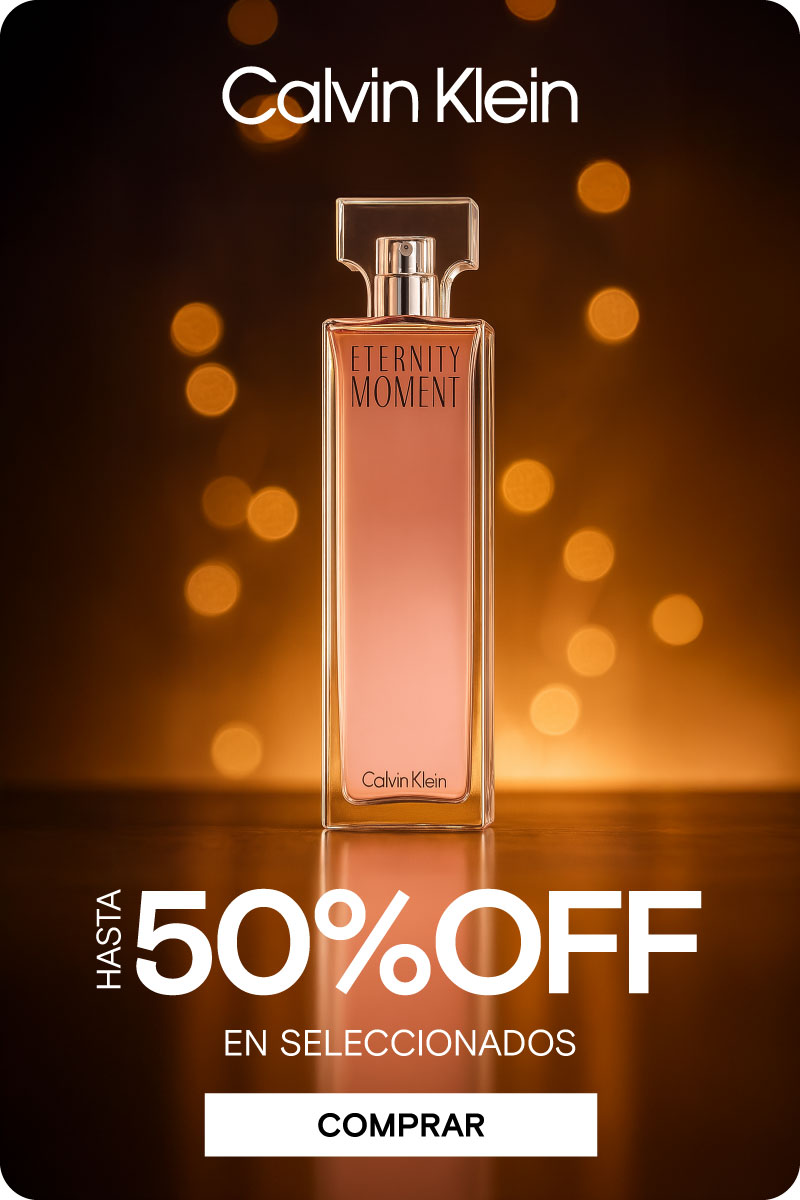 CALVIN KLEIN HASTA 50% EN SELECCIONADOS