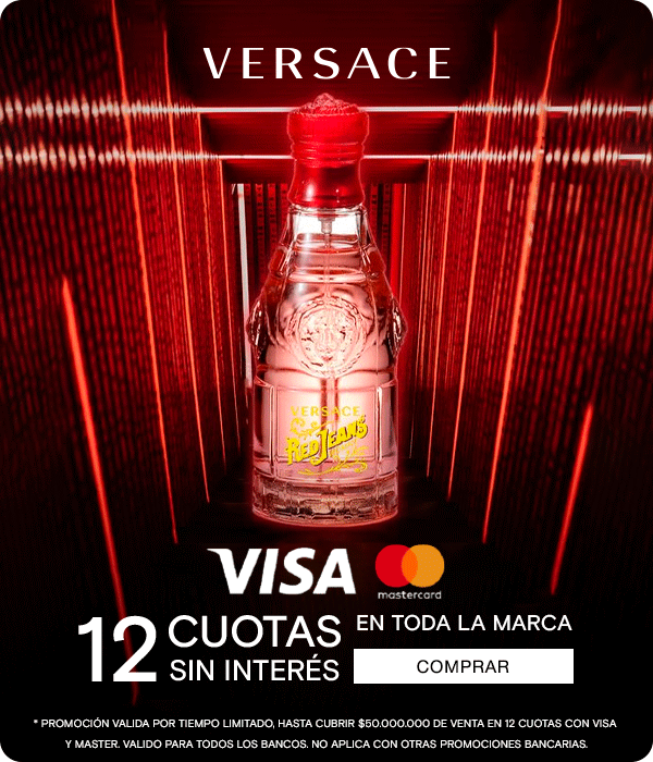 Perfumerías Rouge | Versace | hasta 50%off + 12 cuotas sin interés (Visa y Mastercard)