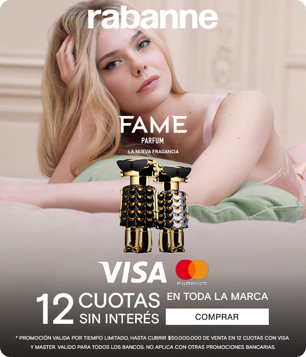 Perfumerías Rouge | Rabanne | Fame | 12 cuotas sin interés con Visa y Mastercard
