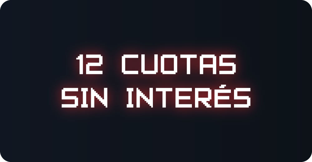 12 CUOTAS SIN INTERÉS