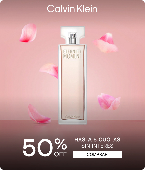Perfumerías Rouge | Calvin Klein 50%off + 6 cuotas sin interés