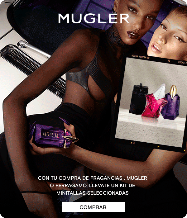 Perfumerías Rouge | Minitallas | Mugler | Salvatore Ferragamo