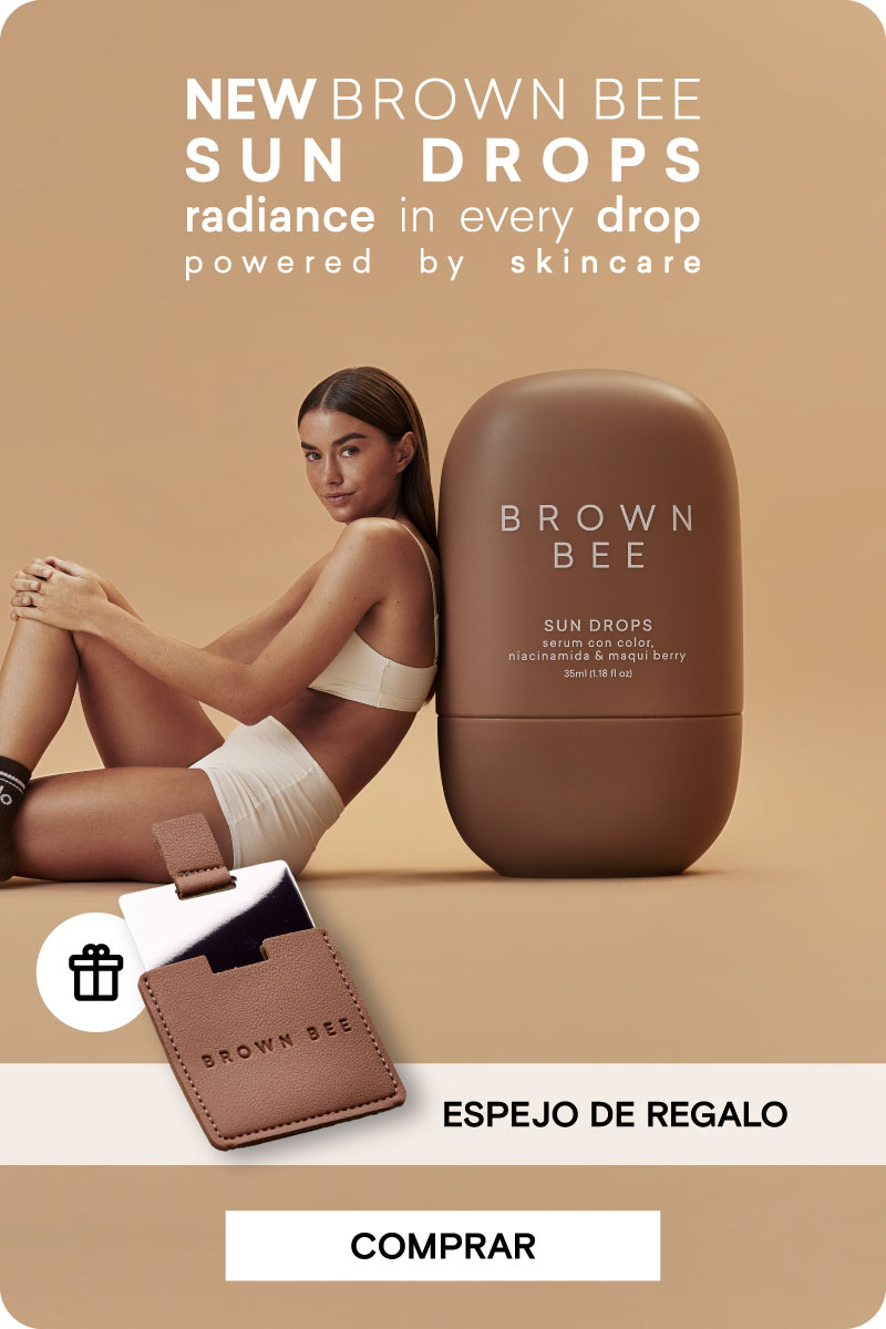 BROWN BEE SUNDROPS +  ESPEJO DE REGALO