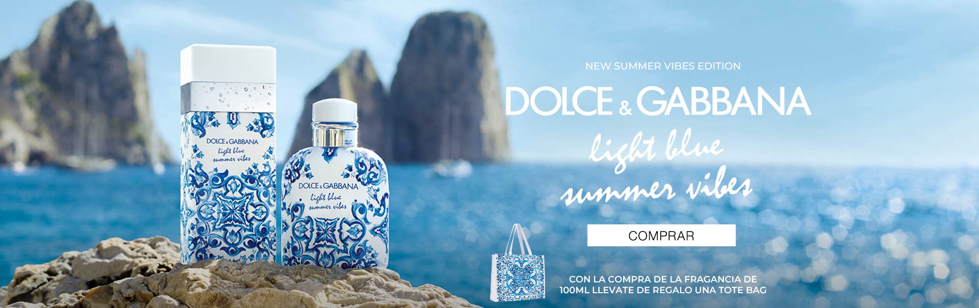 Dolce & Gabbana Light Blue Summer Vibes + Regalo por compra