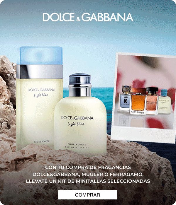 Dolce & Gabbana - Mugler - Salvatore Ferragamo | Kit de regalo 