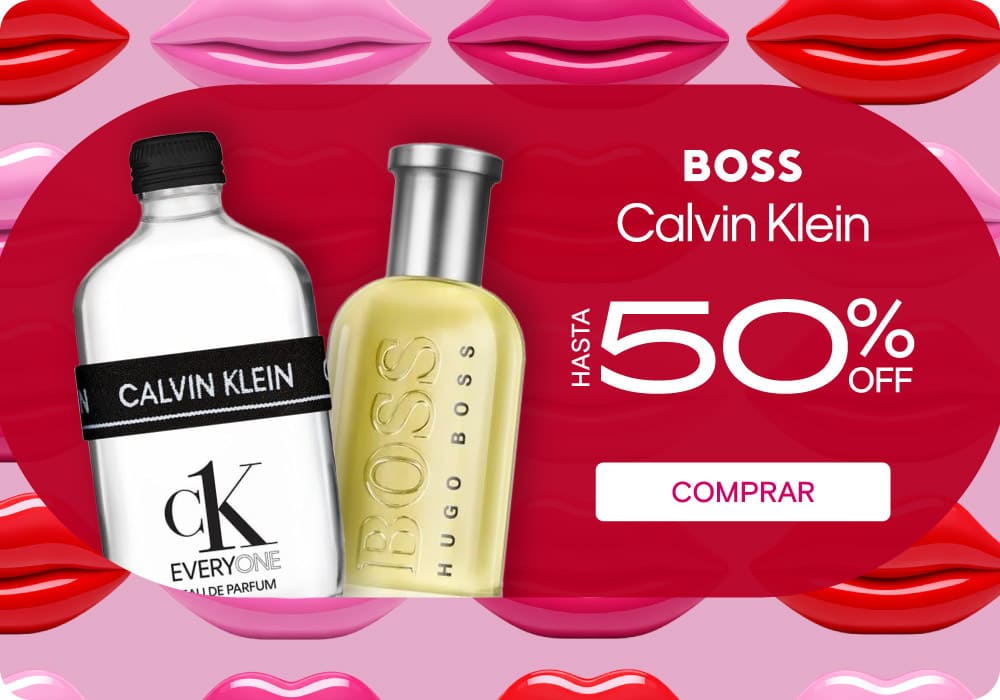 BOSS + CK HASTA 50%OFF