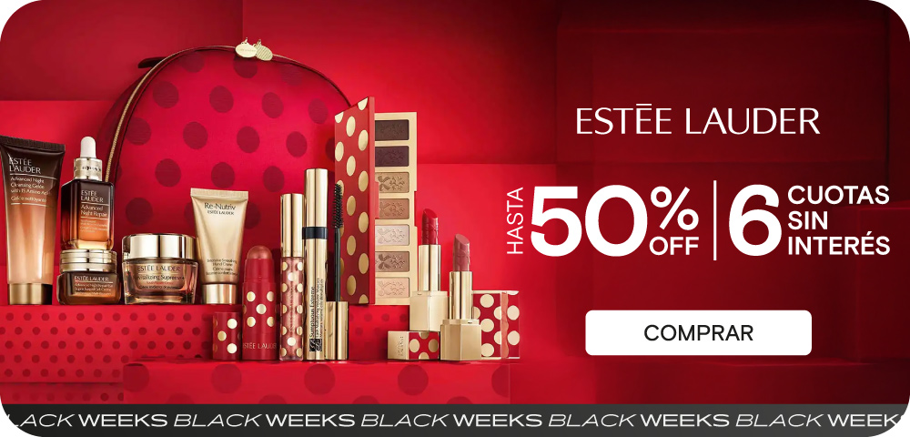 Estee Lauder | Hasta 50% off + 6 cuotas sin interes