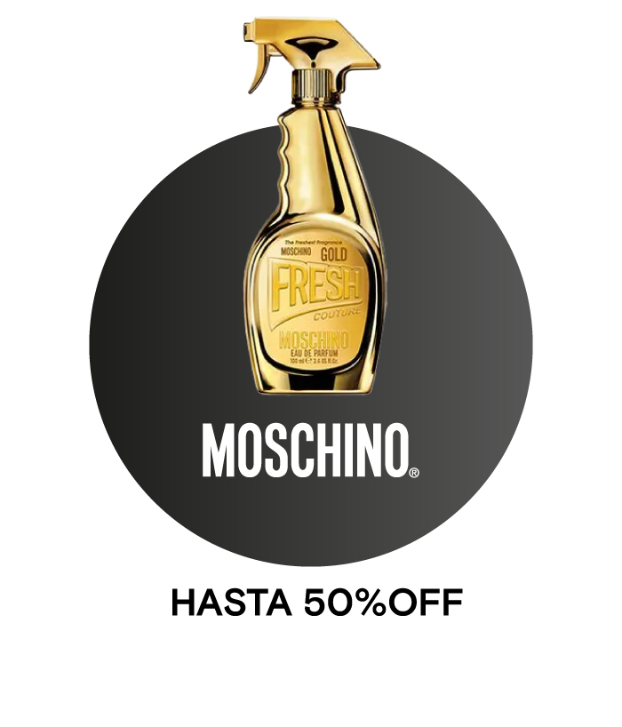 MOSCHINO| Hasta 50% 