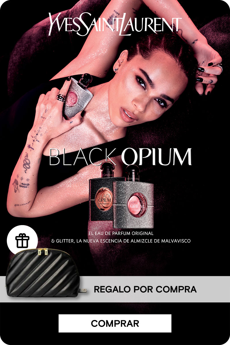 YSL BLACK OPIUM GLITTER + REGALO POR COMPRA