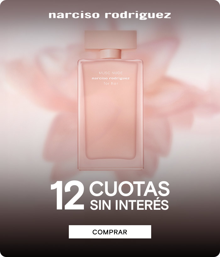 Perfumerías Rouge | Beauty Week |Narciso Rodriguez | 12 cuotas sin interés