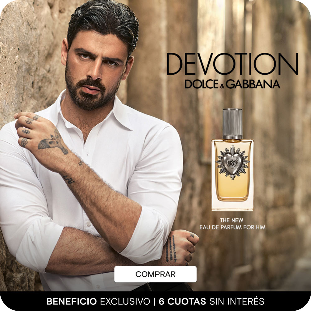 Dolce&GABBANA | BENEFICIO EXCLUSIVO | 6 CUOTAS SIN INTERES