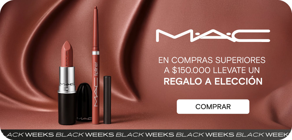 MAC | Con tu compra de $150.000.- te llevas un regalo a eleccion. 