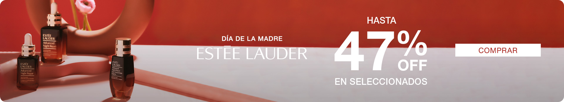 Estee Lauder hasta 40%OFF + 6 cuotas sin interés