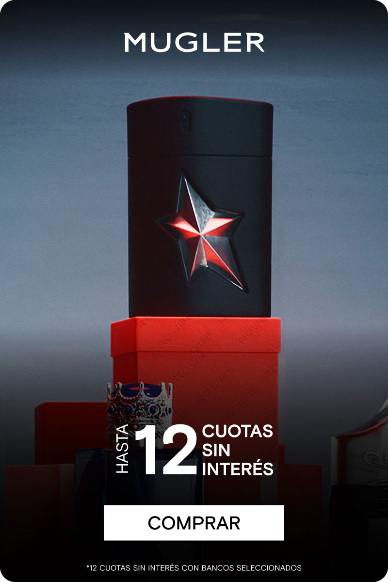 Perfumerías Rouge | MUGLER | HASTA 12 CUOTAS SIN INTERÉS. Legal: 12 cuotas sin interés con bancos seleccionados 